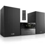Philips Mini Stereoanlage mit Bluetooth und Radio - Kompaktanlage mit USB und CD, 60 W, Bassreflex-Lautsprecher.