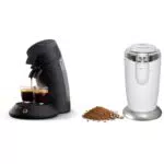 Philips Senseo Original Plus Kaffeepadmaschine & Clatronic elektrische Kaffeemühle