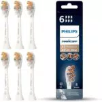 Philips Sonicare Original A3 Premium All-in-One-Ersatz-Bürstenkopf für die elektrische Zahnbürste 6er-Pack Philips Sonicare Ersatz-Bürstenköpfe in Weiß