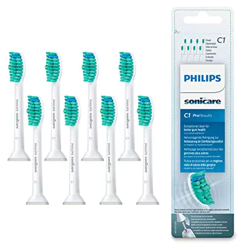 Philips Sonicare Original ProResults Standard Schallzahnbürstenköpfe - 8er-Pack in Weiß