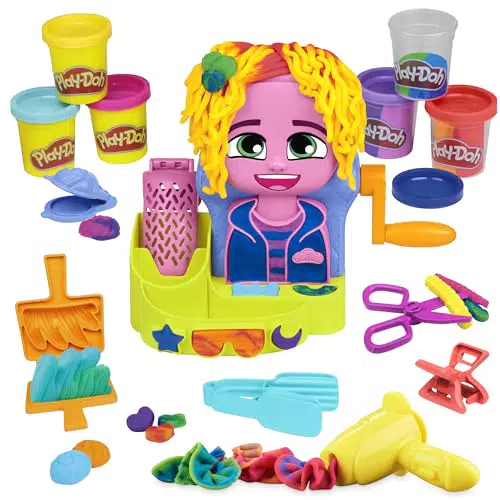 Play-Doh Friseur Spielset für Kinder ab 3 Jahren - Rollenspielzeug