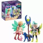PLAYMOBIL Adventures of Ayuma 71236 Crystal- und Moon Fairy mit Seelentieren