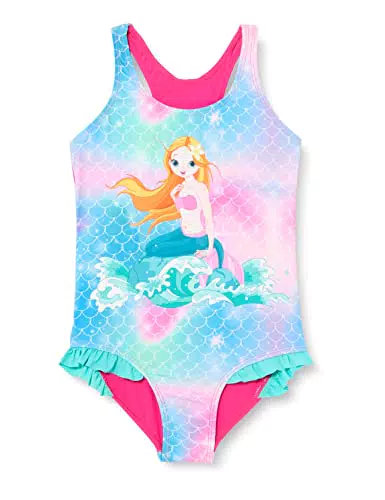Playshoes Schwimmanzug Badebekleidung Mädchen, Meerjungfrau