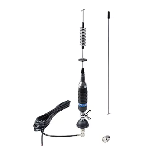 Antenne CB PNI S75 Schmetterling mit Kabelhalterung und PL-Stecker