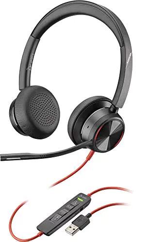 Poly Stereo-Headset mit USB-Anschluss und Active Noise Cancelling