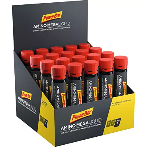 Powerbar Amino Mega Liquid - Nahrungsergänzungsmittel mit Molkeneiweißhydrolysat