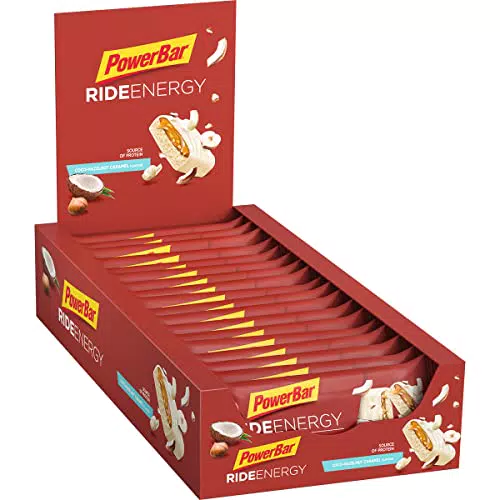 Powerbar Ride Energy Peanut-Caramel - Kohlenhydrat Eiweißriegel + Magnesium
