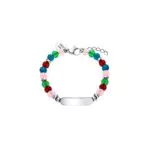 Prinzessin Lillifee Mädchen-Armband aus Edelstahl und Quarz-Steinen - Schmuck Geschenk Box enthalten