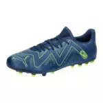 PUMA Herren Future Play Mg Fussballschuh, White Fire Orchid