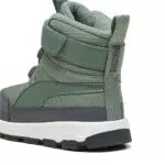 PUMA Unisex Baby Evolve Boot AC+ INF Sneaker, Dark Jasper-Future PINK-Astro RED