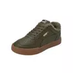 PUMA Unisex Caven WTR Sneaker - Deep Olive Team Gold