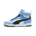 PUMA Unisex Rbd Spiel Sneaker, White Black Regal Blue Gold