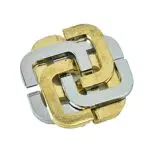 Puzzle Lock Pädagogisches Spielzeug, Metalldraht Puzzle Set Rätsel IQ Test Entflechtung Entsperren Interlock-Spiel Zaubertrick Vierblättriges Kleesperre für Parteibevorzugung Erwachsen