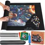 Puzzlematte Puzzlerolle, Puzzle 3000 Teile Puzzle Rollmatte Puzzle Sparer Puzzleunterlage Jigsaw Rolls Puzzle Pad aus Filz