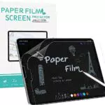 PYS (2 Stück Papier Schutzfolie für iPad Pro 12, 9 2022 2021 2020 2018 3. 4. 5. 6. Generation Matte Papierfolie zum Zeichnen Schreiben Notizen machen wie auf Papier