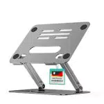 QIMIN Laptop Ständer Aluminium Höhenverstellbar Laptop Stand Notebookständer and Kompatibel für Laptop MacBook