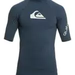 Quiksilver Kurzärmliger Rashguard mit UPF 50 All TIME Männer Blau