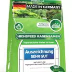 Rasensamen TEST SEHR GUT - Rasen Nachsaat schnellkeimend aus Deutschland