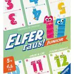Ravensburger - 20947 Elfer Raus! Junior - Kartenspiel 2 - 6 Spieler