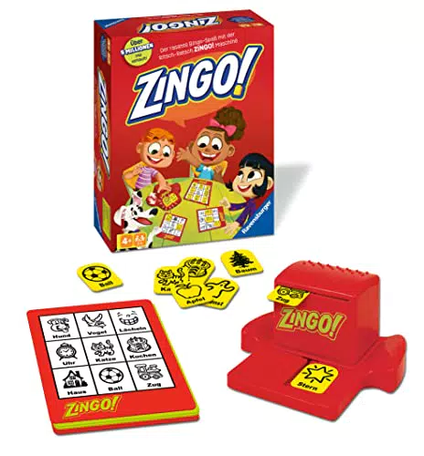 Ravensburger 22354 - Zingo!, Kinderspiel ab 4 Jahren