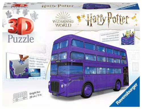 Ravensburger 3D Puzzle Knight Bus Harry Potter - Der Fahrende Ritter als 3D Puzzle Fahrzeug