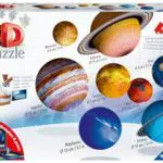 Ravensburger 3D Puzzle Planetensystem 11668 - Planeten als 3D Puzzlebälle - Sonnensystem zum selbst bauen und als Deko - für alle Weltraumfans ab 6 Jahren - mit informativer Online-Broschüre