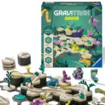 Ravensburger GraviTrax Junior Starter-Set L Jungle -Erweiterbare Kugelbahn für Kinder