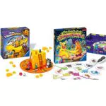 Ravensburger Kinderspiele 24562 - Max Mäuseschreck - Würfel-Laufspiel für 2 bis 4 Spieler ab 4 Jahren & Kinderspiel 21353 - Monsterstarker Glibber-Klatsch - ab 5 Jahren