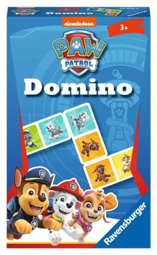Ravensburger Paw Patrol Domino - Beliebtes Legespiel für Kinder ab 3 Jahren