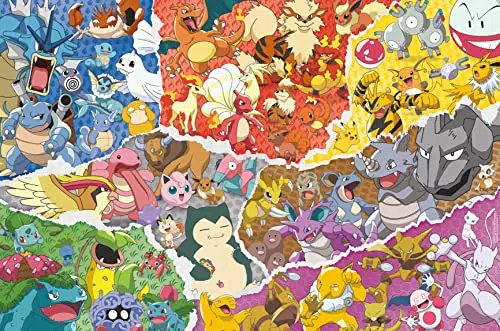 Ravensburger Puzzle 16845 Pokémon Allstars 5000 Teile Puzzle für Erwachsene und Kinder ab 14 Jahren