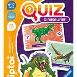 Ravensburger tiptoi 00165 Quiz Dinosaurier, Quizspiel für Kinder ab 6 Jahren