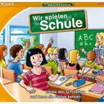 Ravensburger tiptoi Spiel - Wir spielen Schule - Interaktives Lernspiel ab 5 Jahren