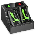 Rechargeable Battery Packs für Xbox Series X|S, YCCteam Große Kapazität 2x2800mAh Xbox Rechargeable Battery Pack