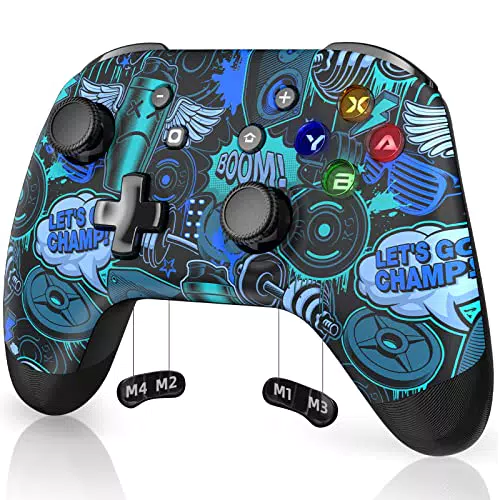 REDSTORM Wireless Controller für Nintendo Switch mit Bewegungssteuerung und Turbo-Funktion
