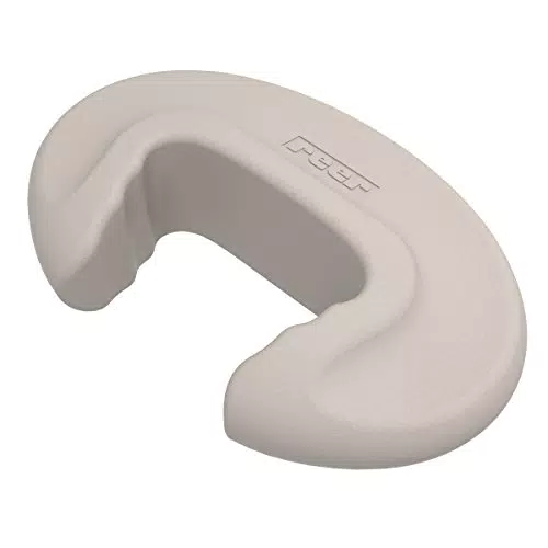 reer 70017 DesignLine Türstopper, 2 Stück, taupe. Die neue Generation von Sicherheitsartikeln. Dezentes Design für ein modernes Wohnambiente