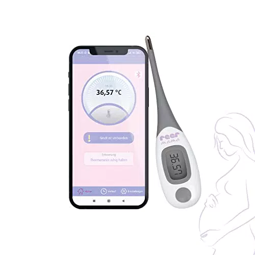 reer mama Basalthermometer - Fieberthermometer zur Zykluskontrolle