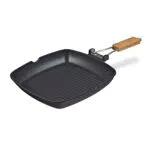 Relaxdays Grillpfanne, induktionsgeeignet, antihaftbeschichtet