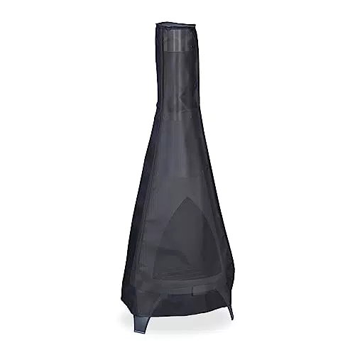 Relaxdays Terrassenofen Abdeckung, HxD: 120 x 44 cm