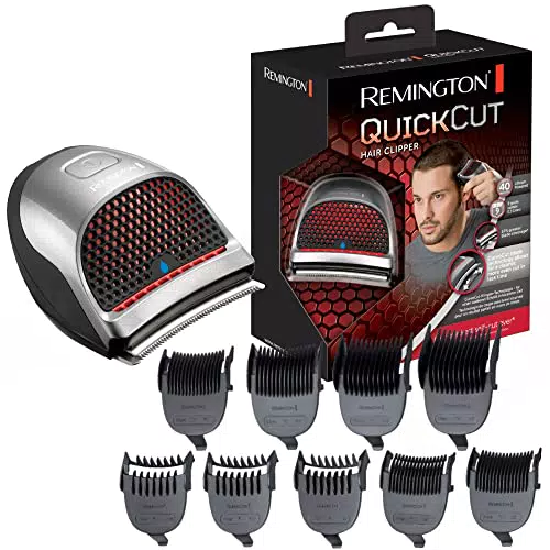 Remington Haarschneidemaschine mit CurveCut-Technologie und 9 Aufsteckkämmen