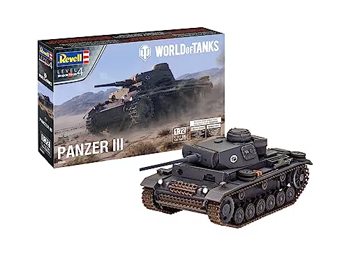Revell PzKpfw.III AUSF.L Modellbausatz für Fortgeschrittene - World of Tanks