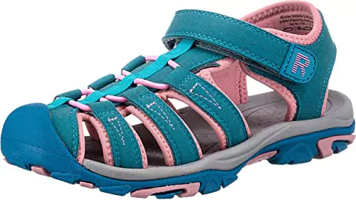 Richter Kinderschuhe Mädchen Boulder Sandale, Jade Candy