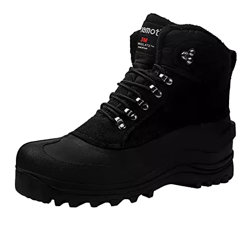 Winterschuhe Herren Wasserdicht | Warme Winterstiefel für Männer