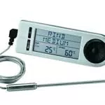 RÖSLE Bratenthermometer digital, Hochwertiges Thermometer zur Bestimmung der idealen Fleischkerntemperatur auf dem Grill oder im Backofen