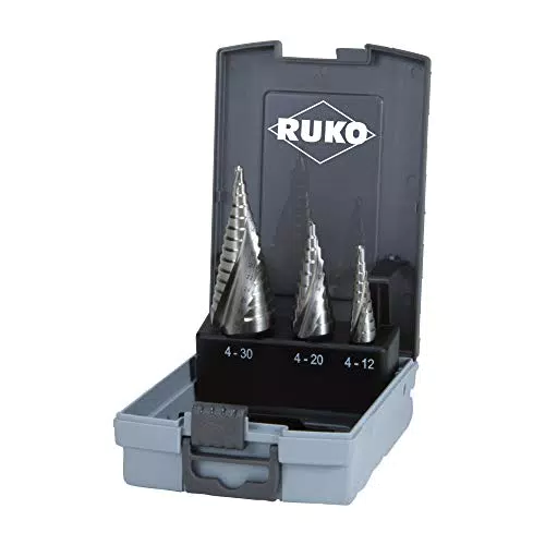 Ruko 101026RO Stufenbohrer Stufenbohrersatz HS