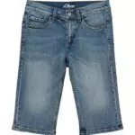 s.Oliver Jungen Jeans Bermuda, Seattle Slim Fit - Blau