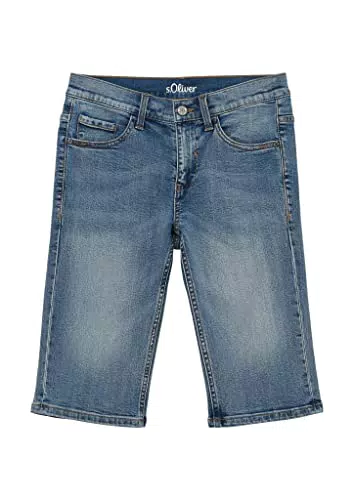 s.Oliver Jungen Jeans Bermuda, Seattle Slim Fit - Blau