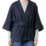 s.Oliver Damen Jacke Langarm LOOSE FIT - Dunkelblau - Größe M