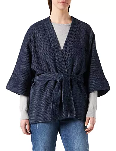 s.Oliver Damen Jacke Langarm LOOSE FIT - Dunkelblau - Größe M
