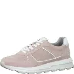 s.Oliver Damen Sneaker in Rose Wildleder