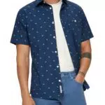 s.Oliver Hemd Kurzarm, Blau, 3X